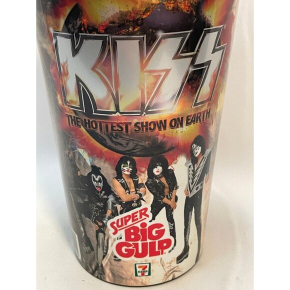 Kiss Paul Stanley 7-11 Super Big Gulp cup Hottest Show on Earth 2010 promo - Picture 3 of 10